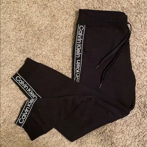Calvin Klein performance logo tape sweatpants